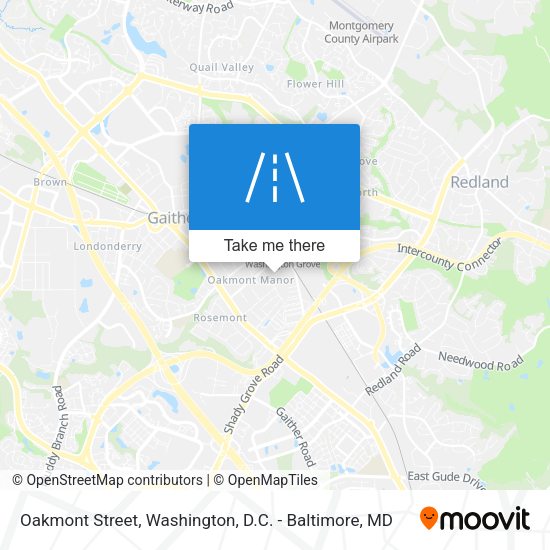 Oakmont Street map