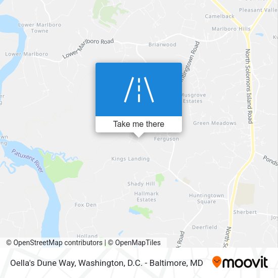 Mapa de Oella's Dune Way