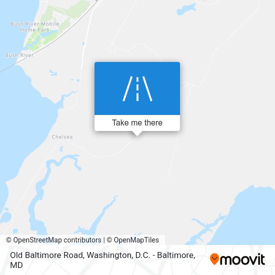 Mapa de Old Baltimore Road
