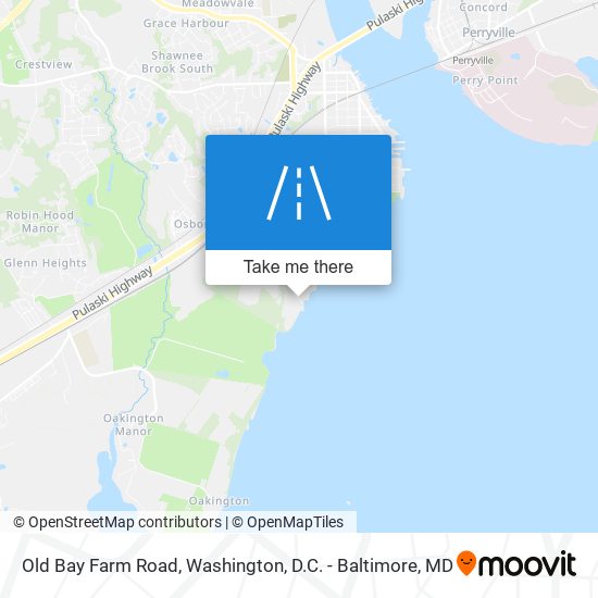 Mapa de Old Bay Farm Road