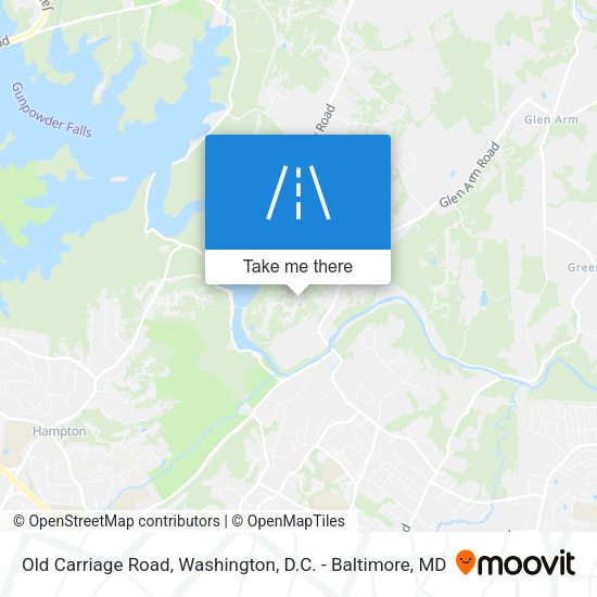 Old Carriage Road map