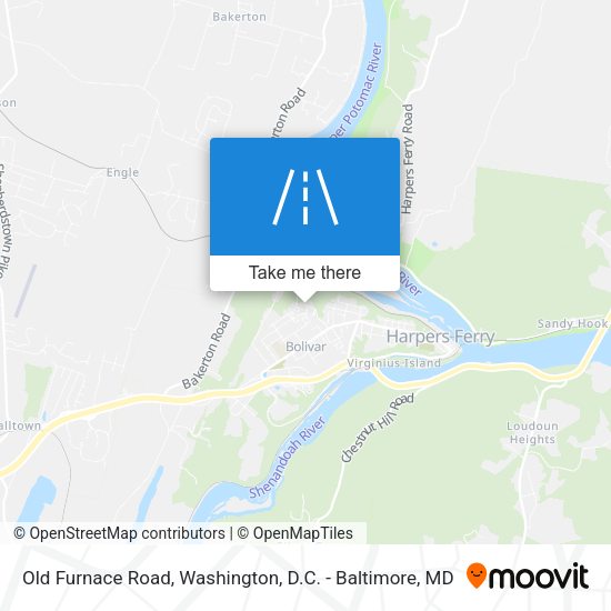 Mapa de Old Furnace Road