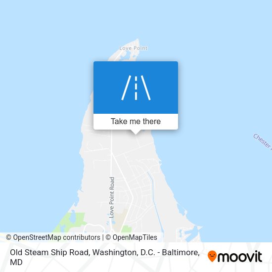 Old Steam Ship Road map