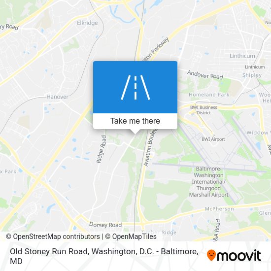 Mapa de Old Stoney Run Road