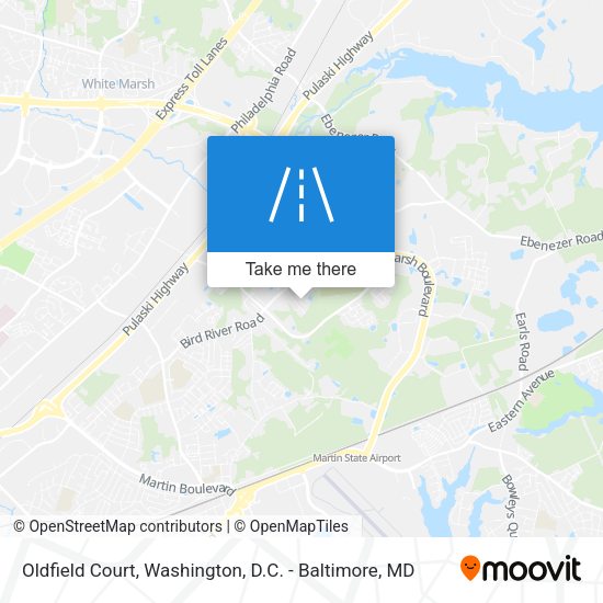 Oldfield Court map