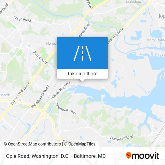 Mapa de Opie Road