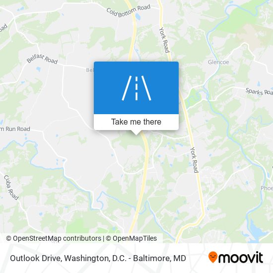 Outlook Drive map
