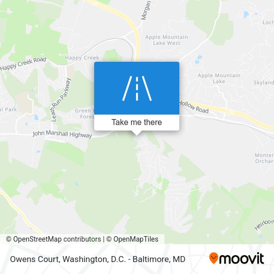 Owens Court map