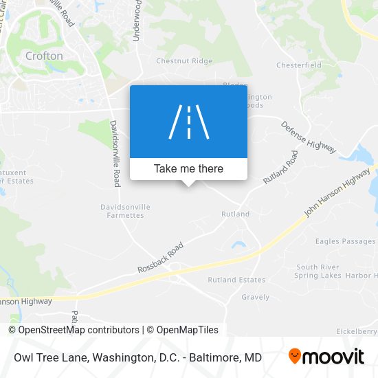 Mapa de Owl Tree Lane