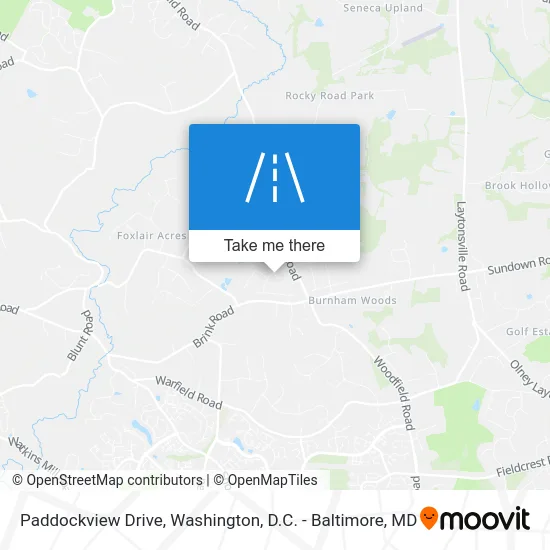 Paddockview Drive map