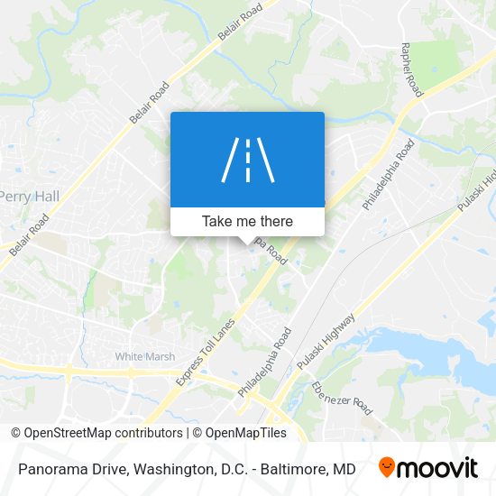 Panorama Drive map