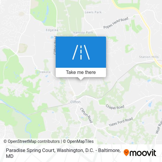 Mapa de Paradise Spring Court