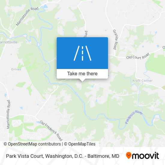 Mapa de Park Vista Court