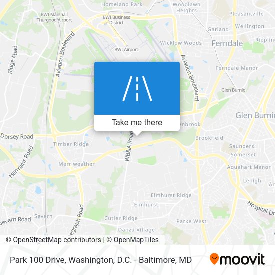Mapa de Park 100 Drive