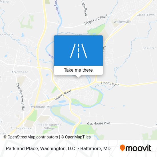 Parkland Place map