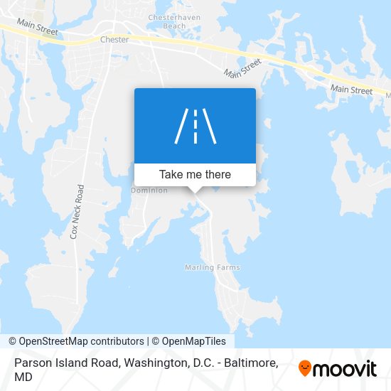 Mapa de Parson Island Road