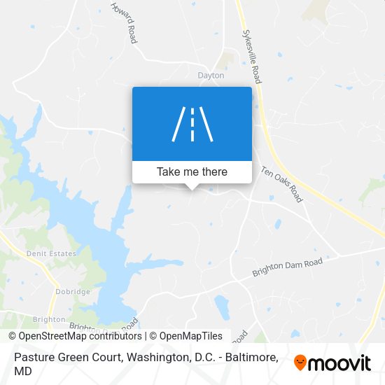 Pasture Green Court map