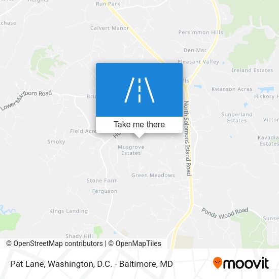 Mapa de Pat Lane