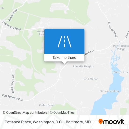 Patience Place map