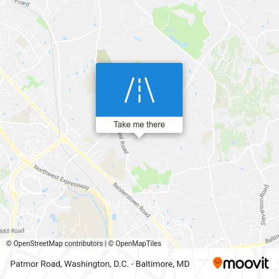 Mapa de Patmor Road