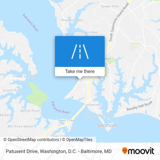 Patuxent Drive map