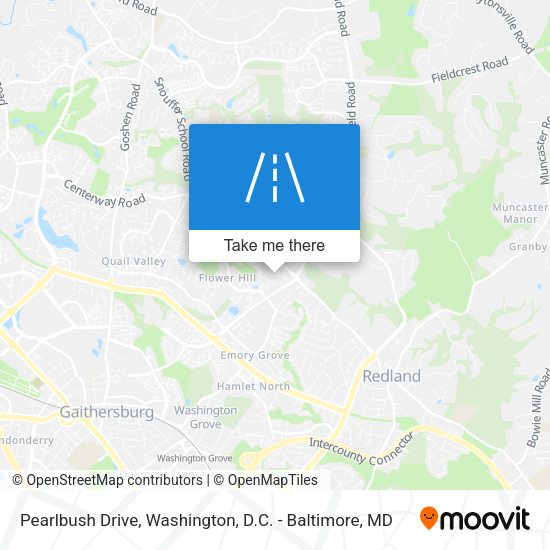 Mapa de Pearlbush Drive