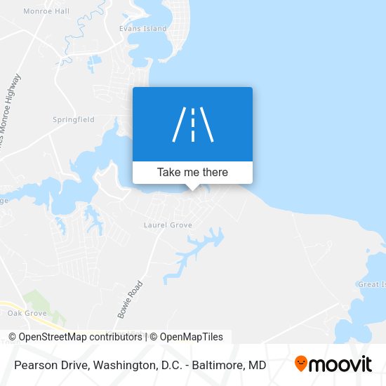 Pearson Drive map