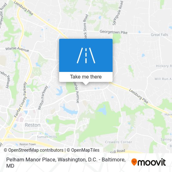 Pelham Manor Place map
