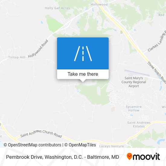 Pembrook Drive map