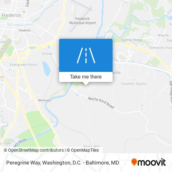 Mapa de Peregrine Way