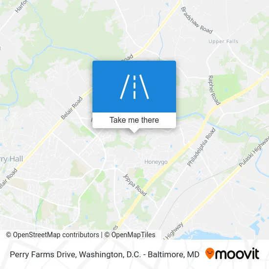 Perry Farms Drive map