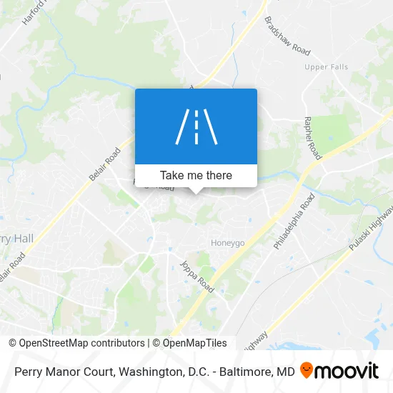 Perry Manor Court map