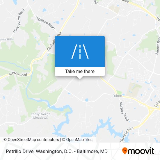 Mapa de Petrillo Drive