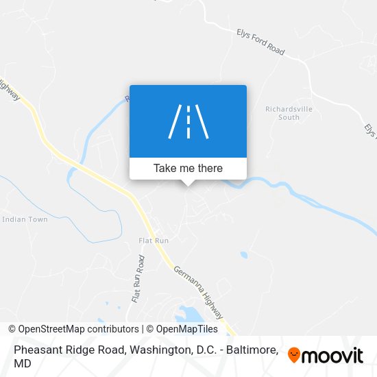 Mapa de Pheasant Ridge Road