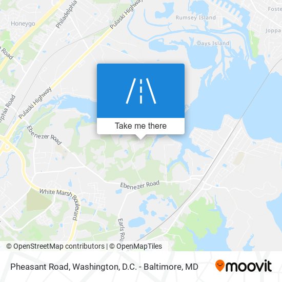 Mapa de Pheasant Road