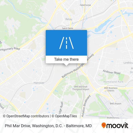 Mapa de Phil Mar Drive