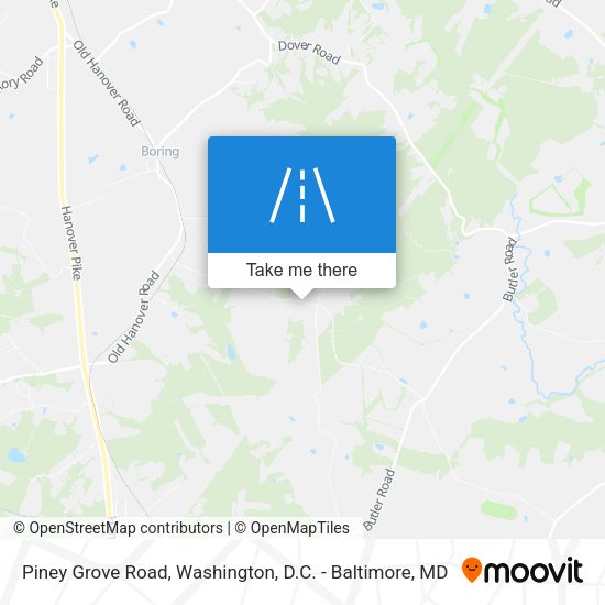 Mapa de Piney Grove Road