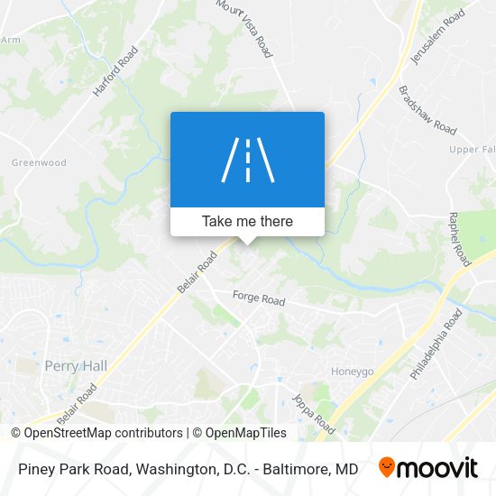 Mapa de Piney Park Road