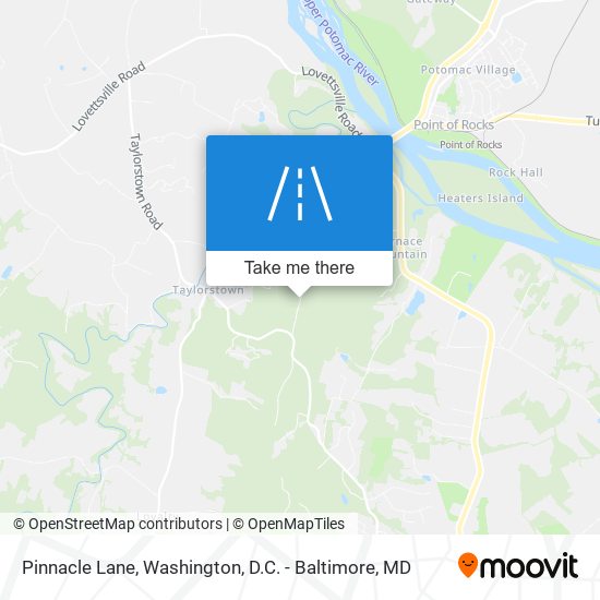 Mapa de Pinnacle Lane