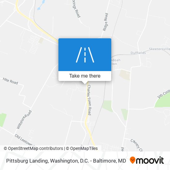 Pittsburg Landing map