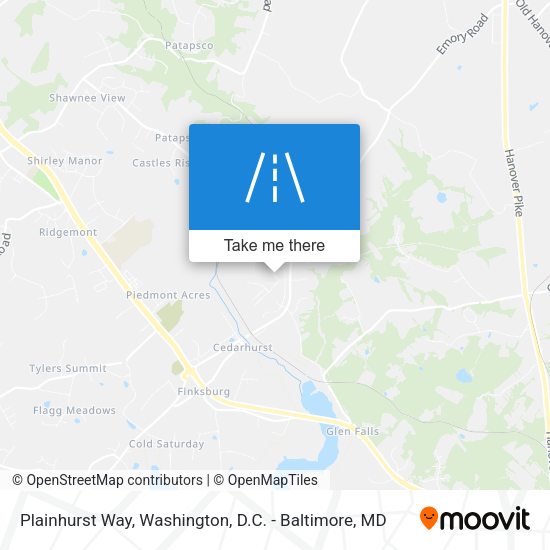 Mapa de Plainhurst Way