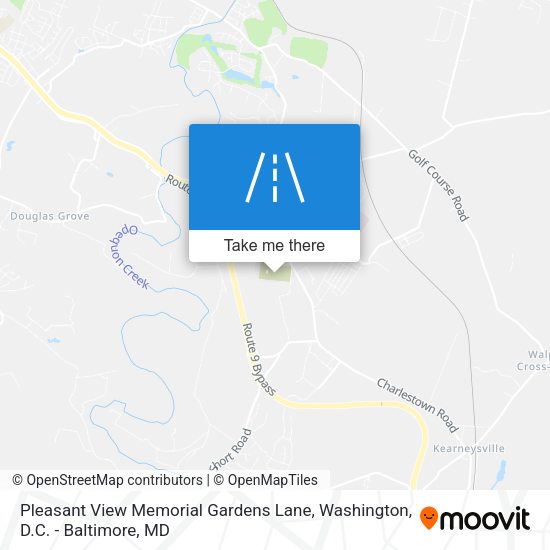 Pleasant View Memorial Gardens Lane map