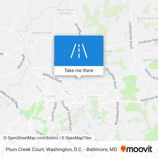 Plum Creek Court map