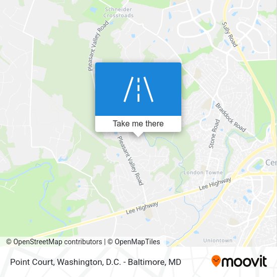 Point Court map