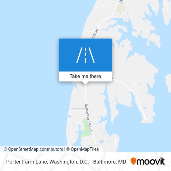 Mapa de Porter Farm Lane