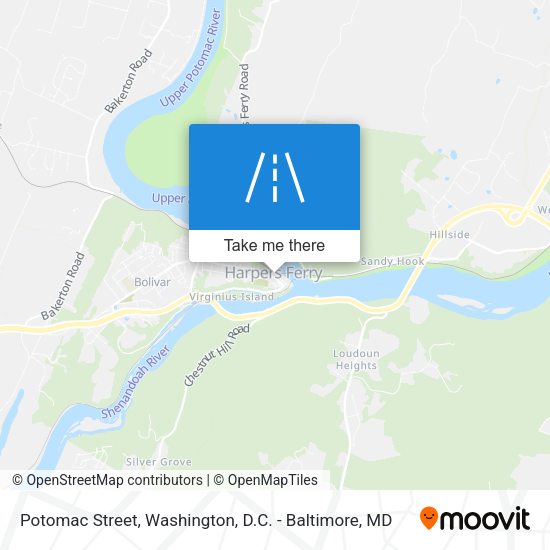 Potomac Street map