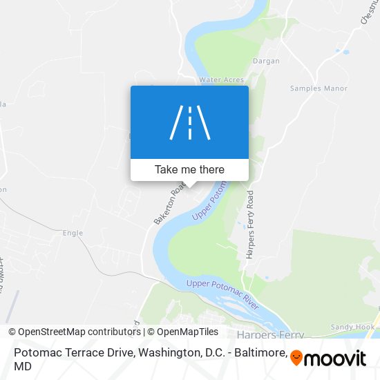 Potomac Terrace Drive map
