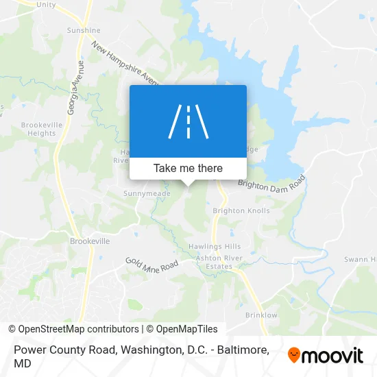 Power County Road map