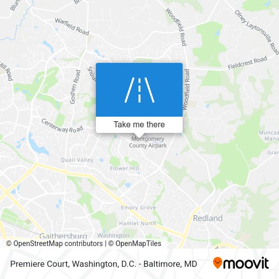Mapa de Premiere Court