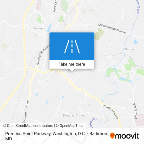 Prentiss Point Parkway map